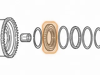 Clutch Hub, F4E Forward Clutch (Less Sprag) — Part # 38574A