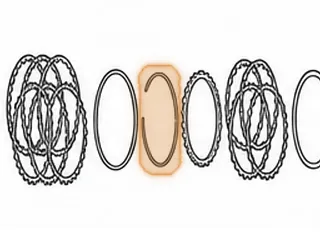 Snap Ring, F4E Holds Coast Clutch Pressure Plate In Case — Part # 38878A