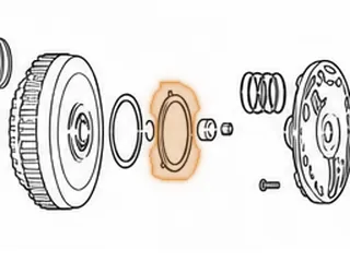 Race, F4E Stator To reverse Drum (1.2mm) — Part # 38210A