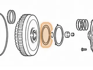 Bearing W/Race, F4E Stator To Reverse Drum — Part # 38211A