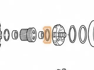 Bearing W/Race, F3A Front Planet — Part # 18238
