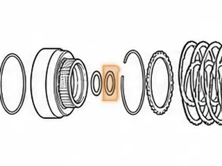 Race, F3A Stator To Forward Drum (3 Tab) (2.0mm) — Part # 18228EA