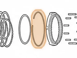 Snap Ring, F3A Holds Low/Reverse Clutch Hub In — Part # 18885