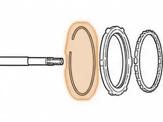 Snap Ring, F3A Holds Sprag Assembly To Case — Part # 18892