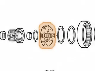 Planet, F3A Front (3 Gear) (1 Groove) — Part # 18582A