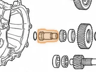 Shaft, F3A Idler Gear — Part # 18679