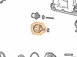 Solenoid, F3A Kickdown — Part # 18434