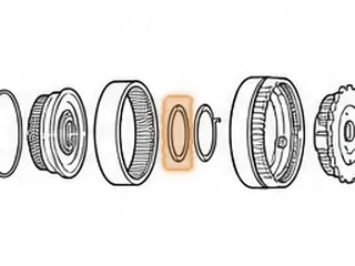 Bearing W/Race, F3A Bowl To Rear Planet — Part # 18235