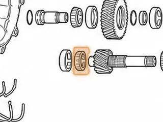 Bearing, F3A Pinion (Use 18282) — Part # 18274