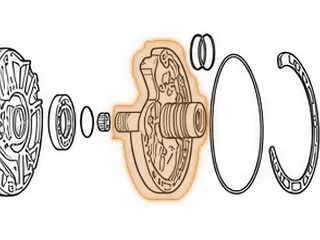 Stator/Drum Kit, A4BF3 (1 Caged Needle Bearing In Direct Drum)… — Part # 42520LEK