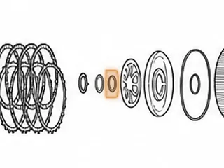 Wire Ring, F4A33/W4A33 Between Snap Ring & Overdrive Retainer 1990-Up — Part # 42863M