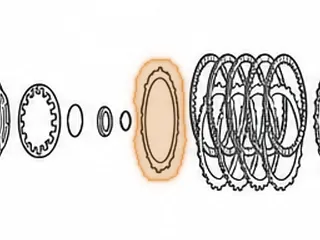 Wave Ring, W4A33 Forward Clutch (Bottom) No Tab — Part # 42858MA