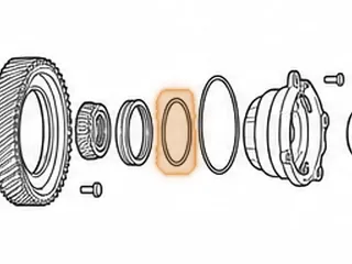 Shim, KM175-5/KM176-5/KM177-8 Differential Bearing Race To Case (.090”) — Part # 42290E