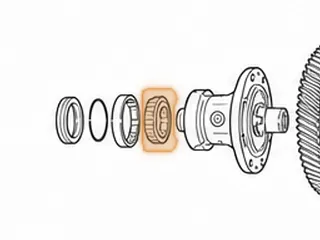 Ball Bearing, F4A41/F4A42 Differential To Bell Housing (.715” Thick)(2.835” OD)(1.375” ID) (9 Balls)(Cast #… — Part # 41292A