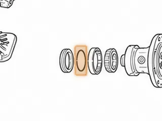 Shim, F4A41/F4A42/F4A51 Differential To Bell Housing (.0457” )(2.788” OD) 1996-Up — Part # 41293AR