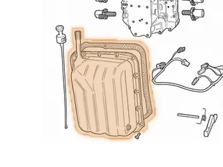 Gasket, F4A51/W4A51(W4A5A/F5A51/A5HF1 Side Pan 1996-Up — Part # 41301B