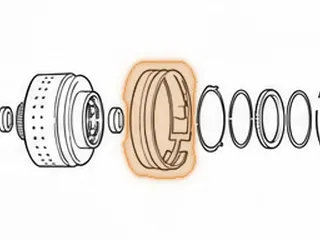 Band, F5A51 Reduction Brake (1 1/2” Wide) 2001-Up (This Looks Like 84022 4T60E Forward Band, But Smaller) — Part # 41022C