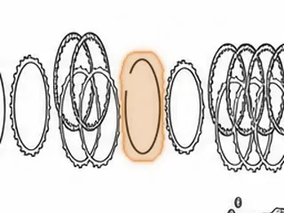 Snap Ring, F4A51/W4A51(W4A5A)/F5A51/A5HF1 Holds Overdrive Pressure Plate In (.075”) 1996-Up… — Part # 41861BD