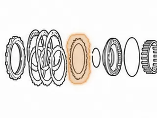 Apply Plate, F5A51 Direct Clutch (Bottom)(.200” )(20 Teeth)(3.475” ID)(Stepped) 2001-Up — Part # 41147C
