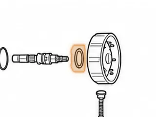 Bearing W/Races, RE0F10A (JF011E) (Nissan/Dodge) Converter Reactor To Drum (2.315”OD)(1.640”ID)(.160”Thick) 2007-Up — Part # 212211A