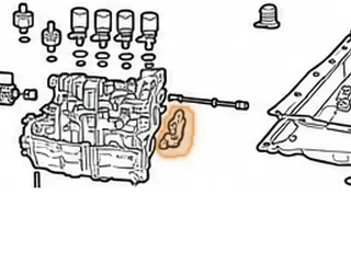 ROM Assembly, RE0F10A (JF011E) (Nissan/Dodge) 5 Pin Connector (1.340”Wide) (Plastic Body) 2007-Up — Part # 212469A