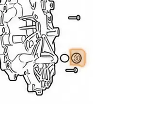 Plug, RE0F08A (JF009E) Pressure In Rear Cover (10mm Allen Head)(.755”Long) (1.095”/.860”OD) 2007-Up — Part # 212488A