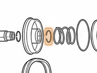 Snap Ring, RE0F10A (JF011E) (Nissan/Dodge) Primary Rear Half (2.225”OD)(.095”Thick) 2007-Up — Part # 212865A