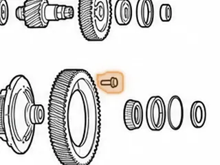 Bolt Set, RE0F10A (JF011E) (Nissan/Dodge) Ring Gear To Differential (17mm x 1.260”Long) (8 Pieces) 2007-Up — Part # 212786AK