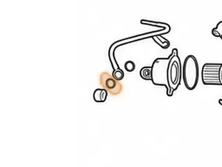 Seal, RE0F10A (JF011E) (Nissan/Dodge) Oil Cooler To Case (Brass Or Copper)(.035”Thick) (.875”OD) 2007-Up — Part # 212378A