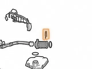Clip, RE0F10A (JF011E) (Nissan/Dodge) Case Connector To Case (1.300”Long)(.050”Wire) (1.080”Wide) 2007-Up — Part # 212843A