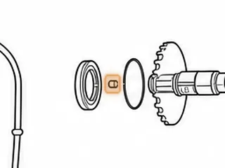 Bushing, RE0F10A (JF011E) (Nissan/Dodge) Primary Pulley To Input Shaft (.550”OD) (.540”Long)(Babbitt W/ Oil Pockets)… — Part # 212047A