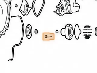 Bolt Set, RE0F10A (JF011E) (Nissan/Dodge) Pump Cover To Pump (10mm)(4 Pices) 2007-Up — Part # 323778AK