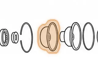 Retainer, RE0F10A (JF011E) (Nissan/Dodge) Secondary Pulley (1.910”Thick)(5.240”OD) (2.060”ID) 2007-Up — Part # 212980A