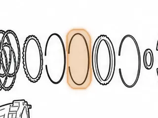 Snap Ring, RE0F10A (JF011E) (Nissan/Dodge) Foward Drum To Ring Gear (Front)(.072”Thick) (5.930”OD) 2007-Up)… — Part # 212878A
