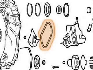 Chain, RE0F10A(JF011E) (Nissan/Dodge) Pump Drive (38 Links)(.240”Thick) (No Pins Included) 2007-Up — Part # 212525A