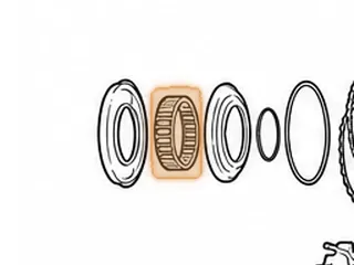 Return Spring, RE0F10A (JF011E) (Nissan/Dodge) Forward (24 Springs)(.860”Thick) (3.865”OD) 2007-Up — Part # 212974A