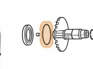 Snap Ring, RE0F10A (JF011E) (Nissan/Dodge) Primary Pulley Holds Bearing To Case (4.110”OD)(.040”Thick) 2007-Up — Part # 212899A