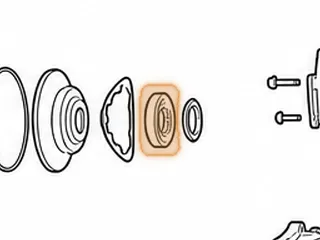 Ball Bearing, RE0F10A (JF011E) (Nissan/Dodge) (Rear) (3.145”OD)(1.575”ID)(.625”Thick) (NSK 40T018) 2007-Up — Part # 212235A