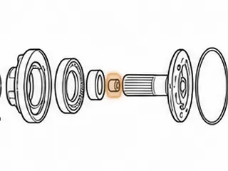 Bushing, Large Case Stator 1955-65 — Part # 106036D