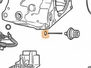 Gasket, C-4 Modulator To Case (Screw In Type Modulator) — Part # 26327