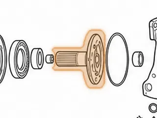 Stator, FMX (29 Spline Input Shaft) 1968-81 — Part # 106520