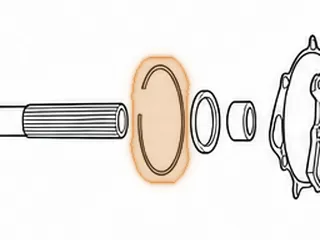 Snap Ring, FMX Holds Ring Gear To Output Shaft — Part # 106889
