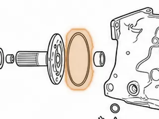 Gasket, Small & Medium Case Cruiso & BW8 1951-70 (Rear Support To Tail Housing) — Part # 106311