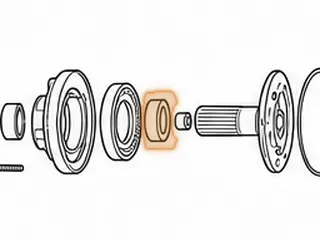 Bushing, Small & Medium Case Pump Gear — Part # 106035