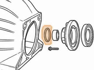 Seal, Front Pump (Small, Medium & Large Case) 1951-67 — Part # 106070B