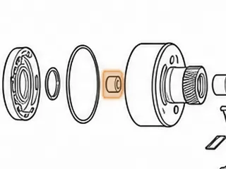 Caged Bearing, FMX Inside Direct Drum — Part # 106228