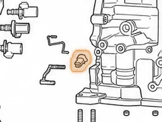 Switch, FNR5 Pressure Sensor (1 Wire) (Screw-On)(Cast # PPS-GF40) 2005-Up — Part # 138414C