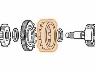 Ring Gear, FNR5 Reduction Planet (12 Lugs) (89 Teeth) (1.415” Thick) 2005-Up — Part # 138596C