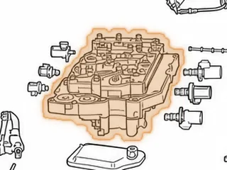 Valve Body, FNR5 (6 Solenoids) (Cast # FS50) 2005-Up (Customer Must Use Their Manual Valve) — Part # 138740C