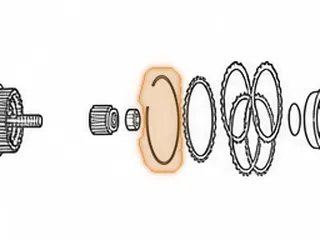Snap Ring, FNR5 Holds Direct Clutch Pressure Plate In (.062” Thick)(4.920”OD) 2005-Up — Part # 138878C